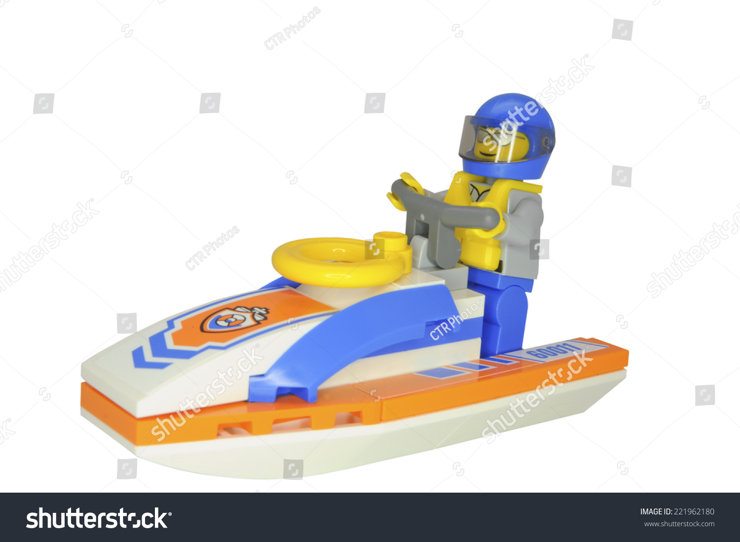 lego ski boat