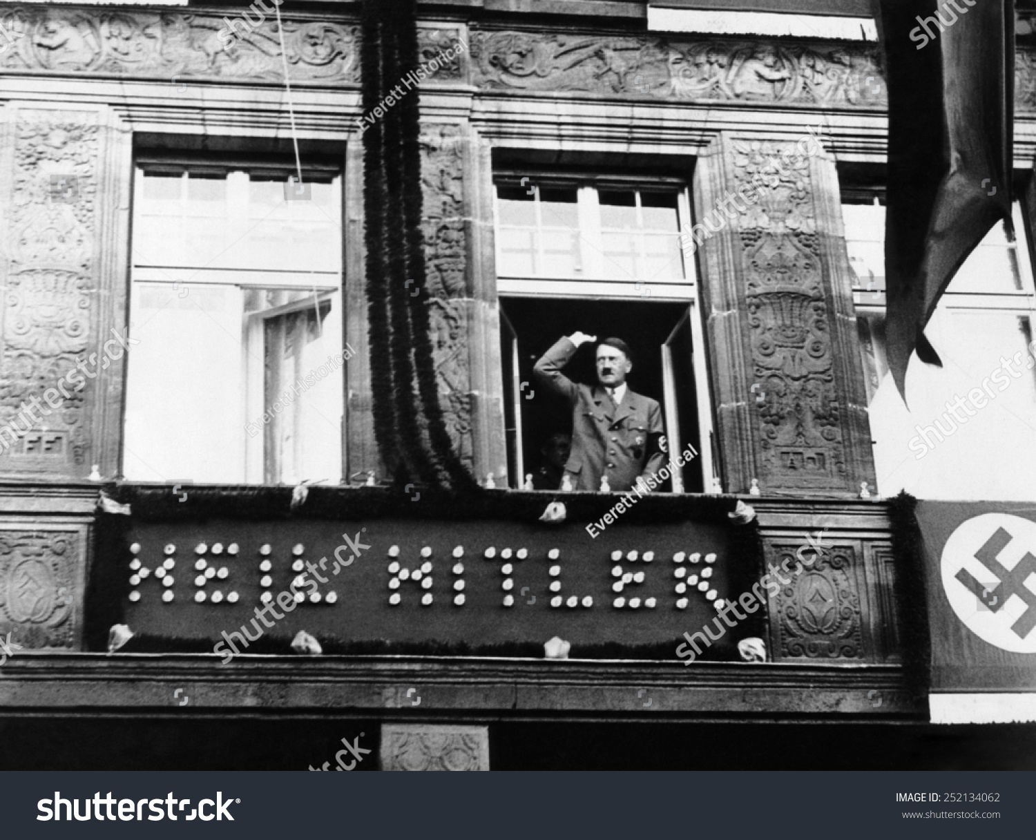 Adolf Hitler Nuremberg Attend Nazi Party Stock Photo (Edit Now) 252134062