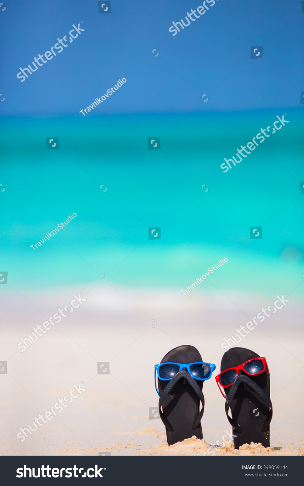 Adorable Little Girl Beach During Summer Stock Photo (Edit Now) 398059144