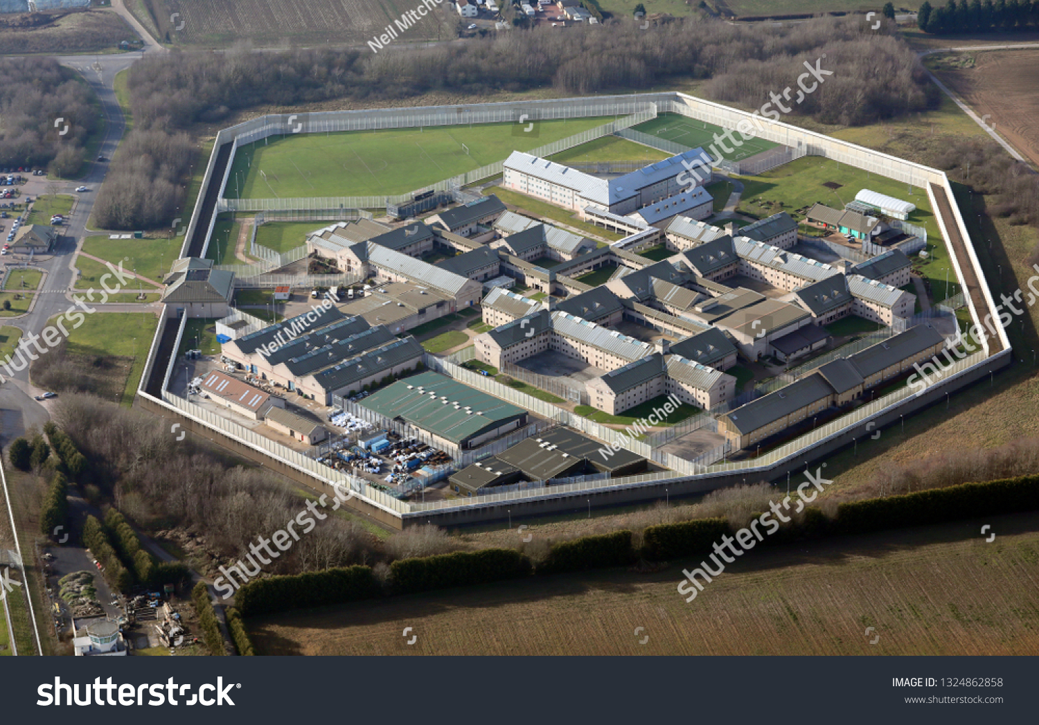 2,392 Aerial view of prison Images, Stock Photos & Vectors | Shutterstock