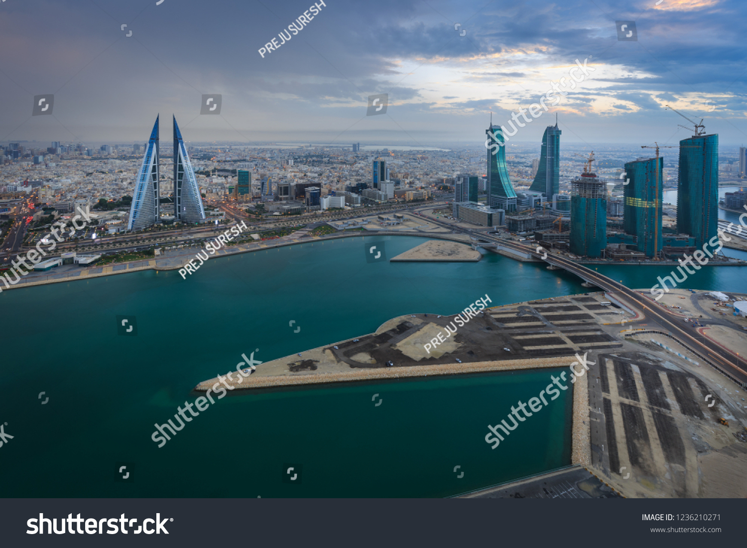 Aerial View Architecture Newly Constructed Areas Stock Photo (Edit Now ...