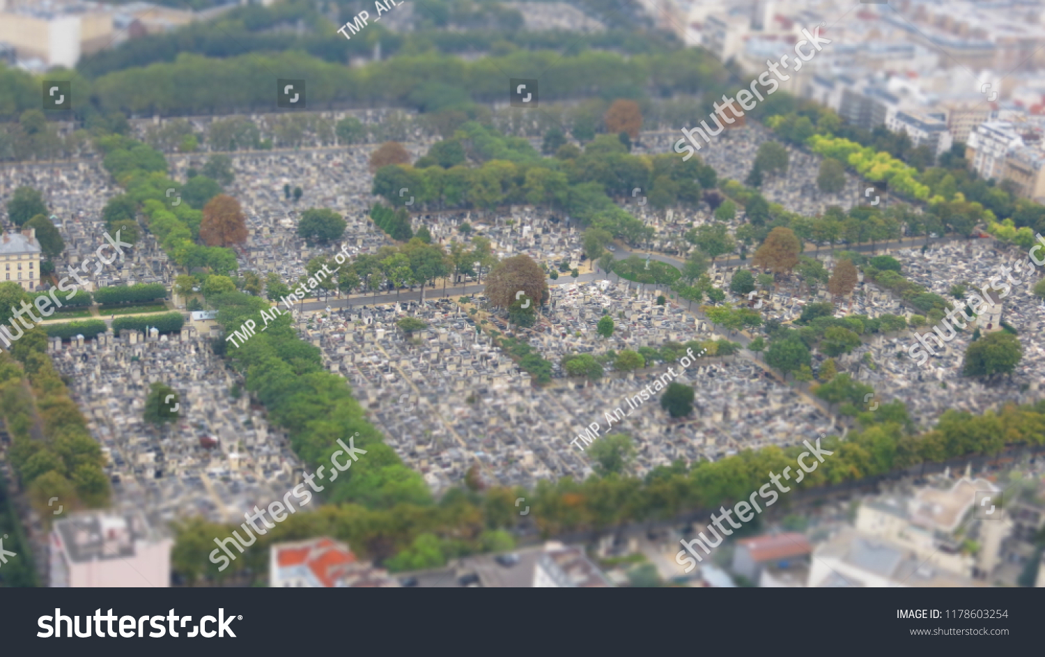 paris france aerial view