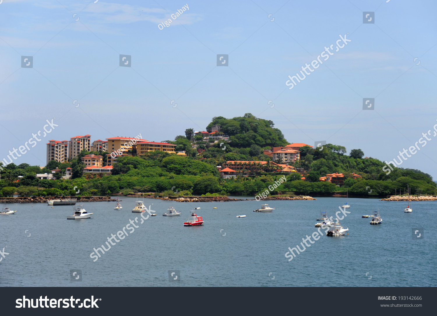 Aerial View Resorts Tamarindo Costa Rica Stock Photo Edit Now