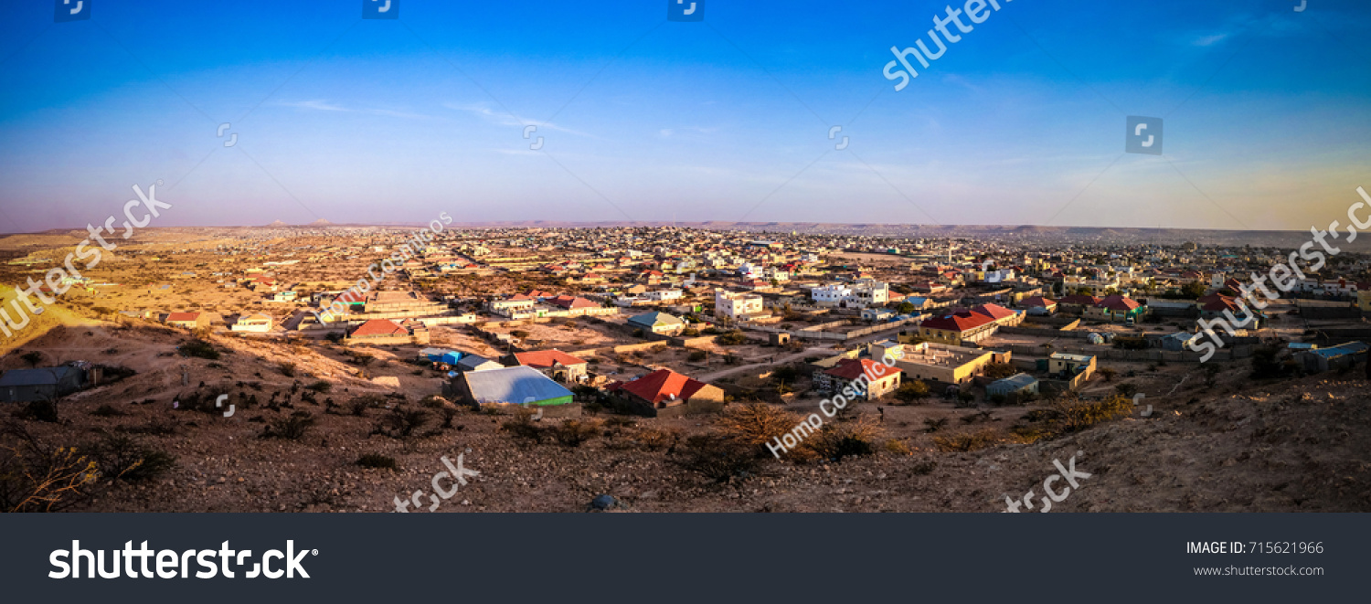 Aerial View Hargeisa Biggest City Somaliland Stock Photo 715621966 ...