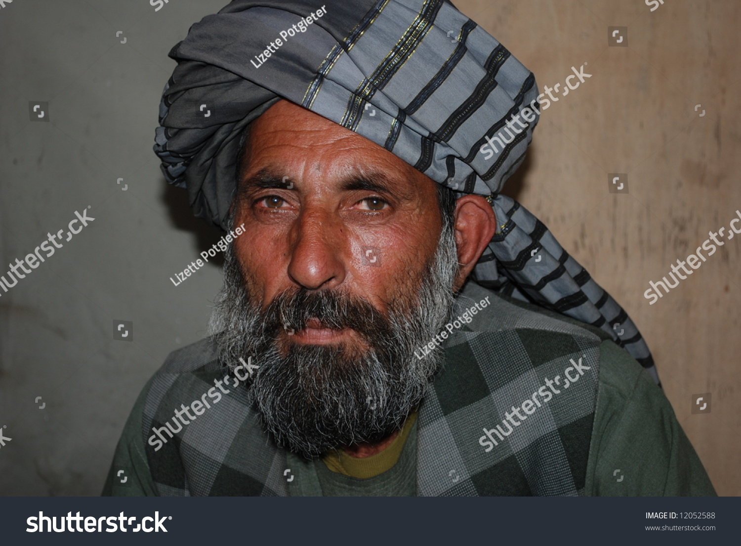 Afghan Tribal Elder Stock Photo 12052588 : Shutterstock