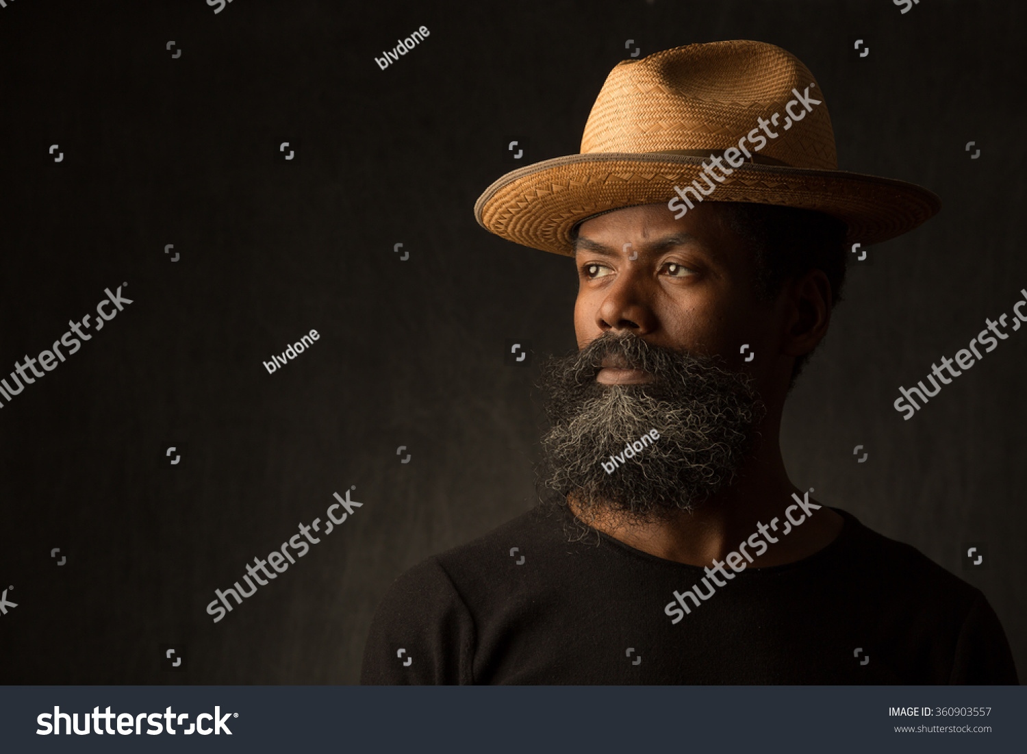 African American Black Man Portrait Stock Photo 360903557 : Shutterstock