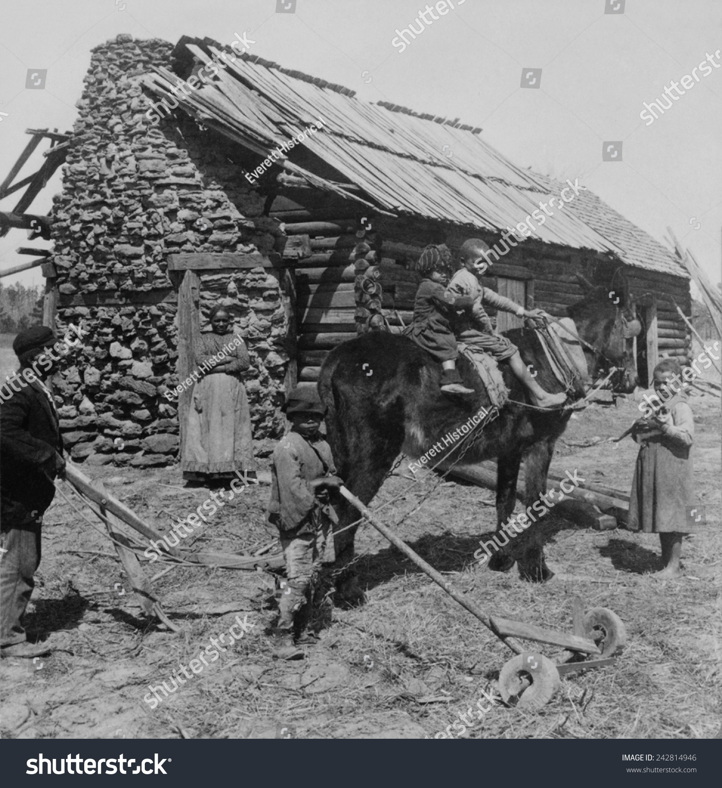 African American Farm Family Outside Their Stock Photo Edit Now