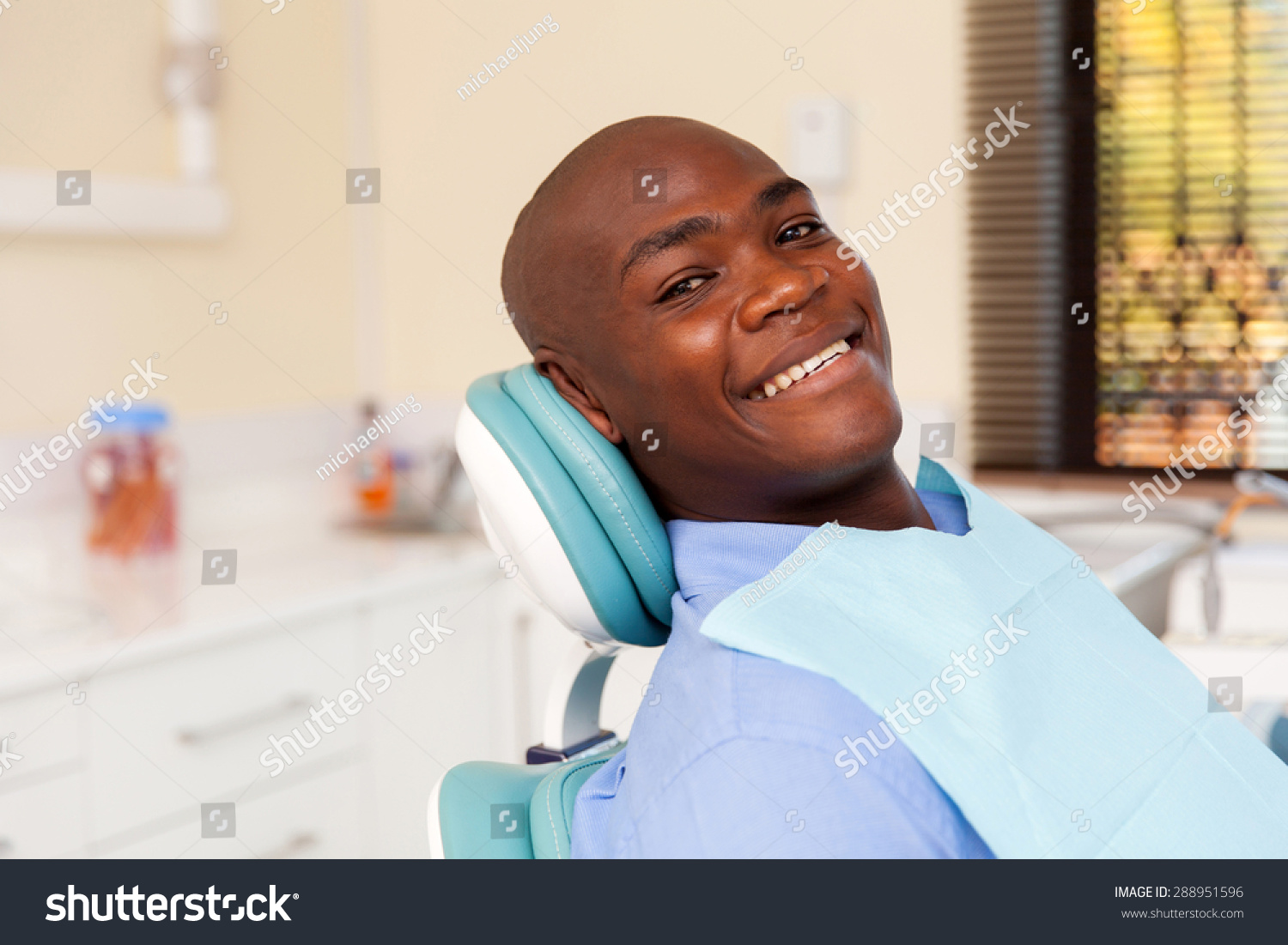 African Man Visiting Dentist For Dental Checkup | Sanchez Dental Care