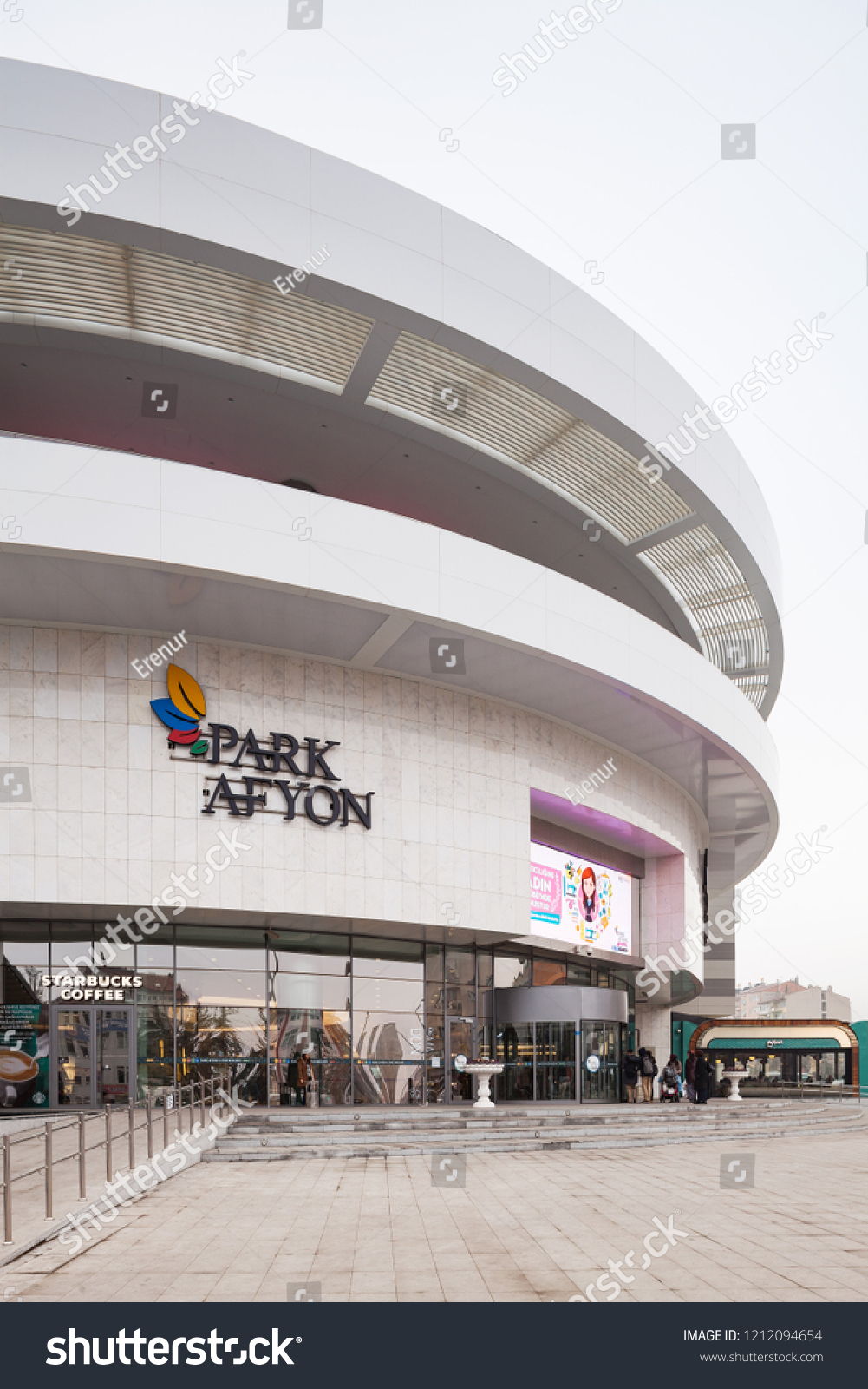 Afyon Turkey 20151221 Park Afyon Shopping Stock Photo Edit Now 1212094654