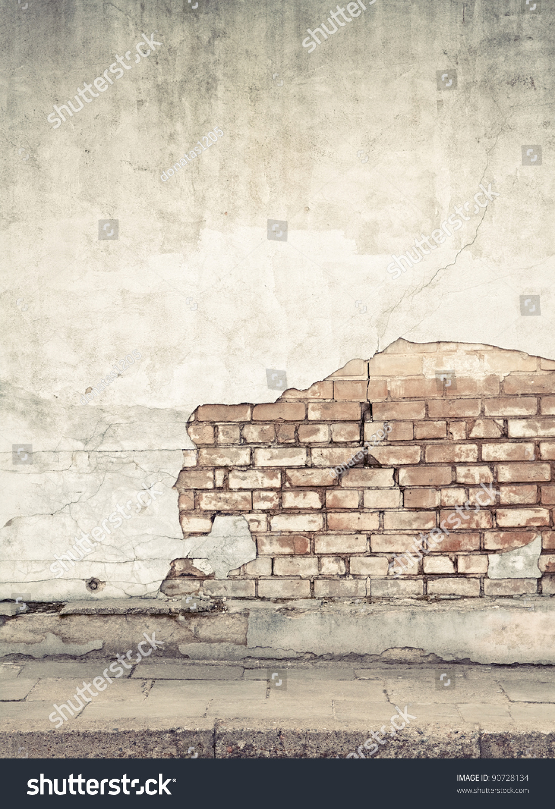 Aged Street Wall Background Texture Stock Photo Shutterstock