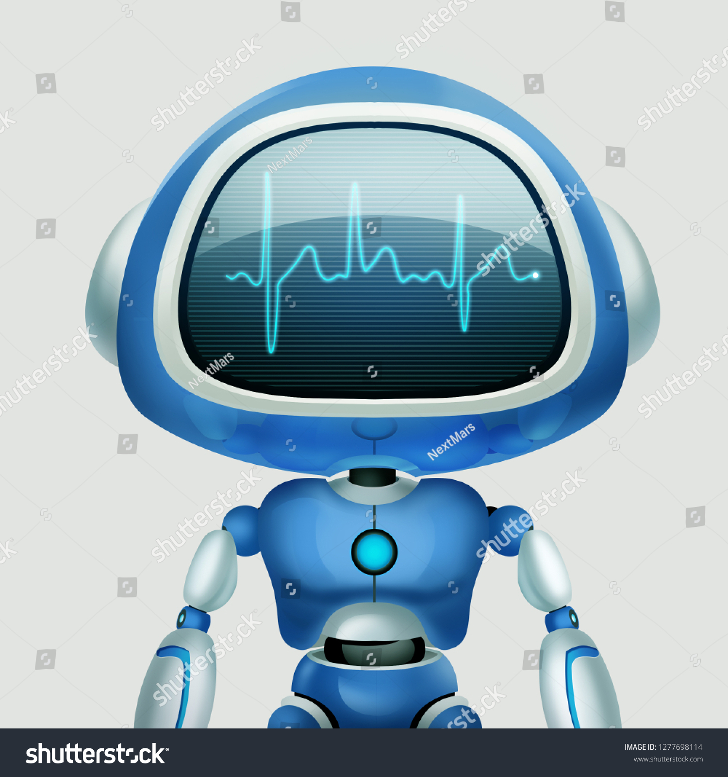 ai robot talking