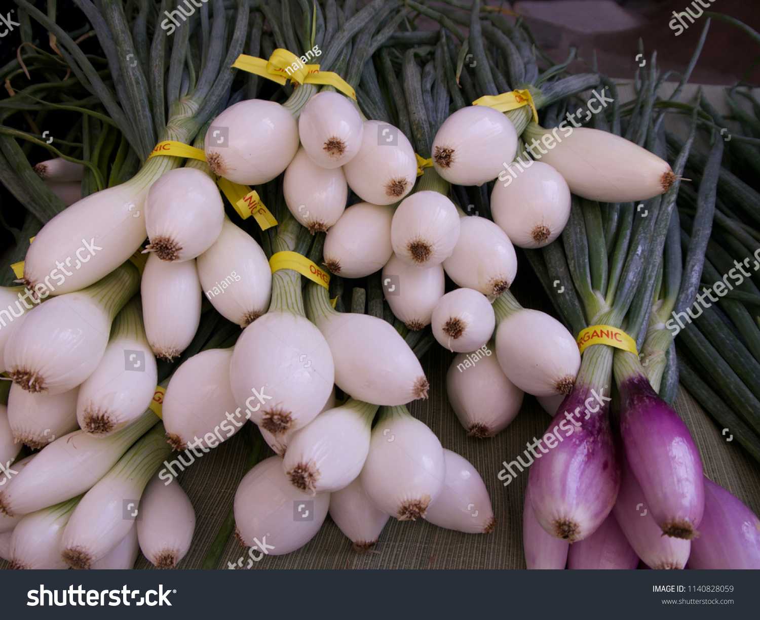 Ailsa Craig Onions Red Long Tropea Stock Photo Edit Now 1140828059