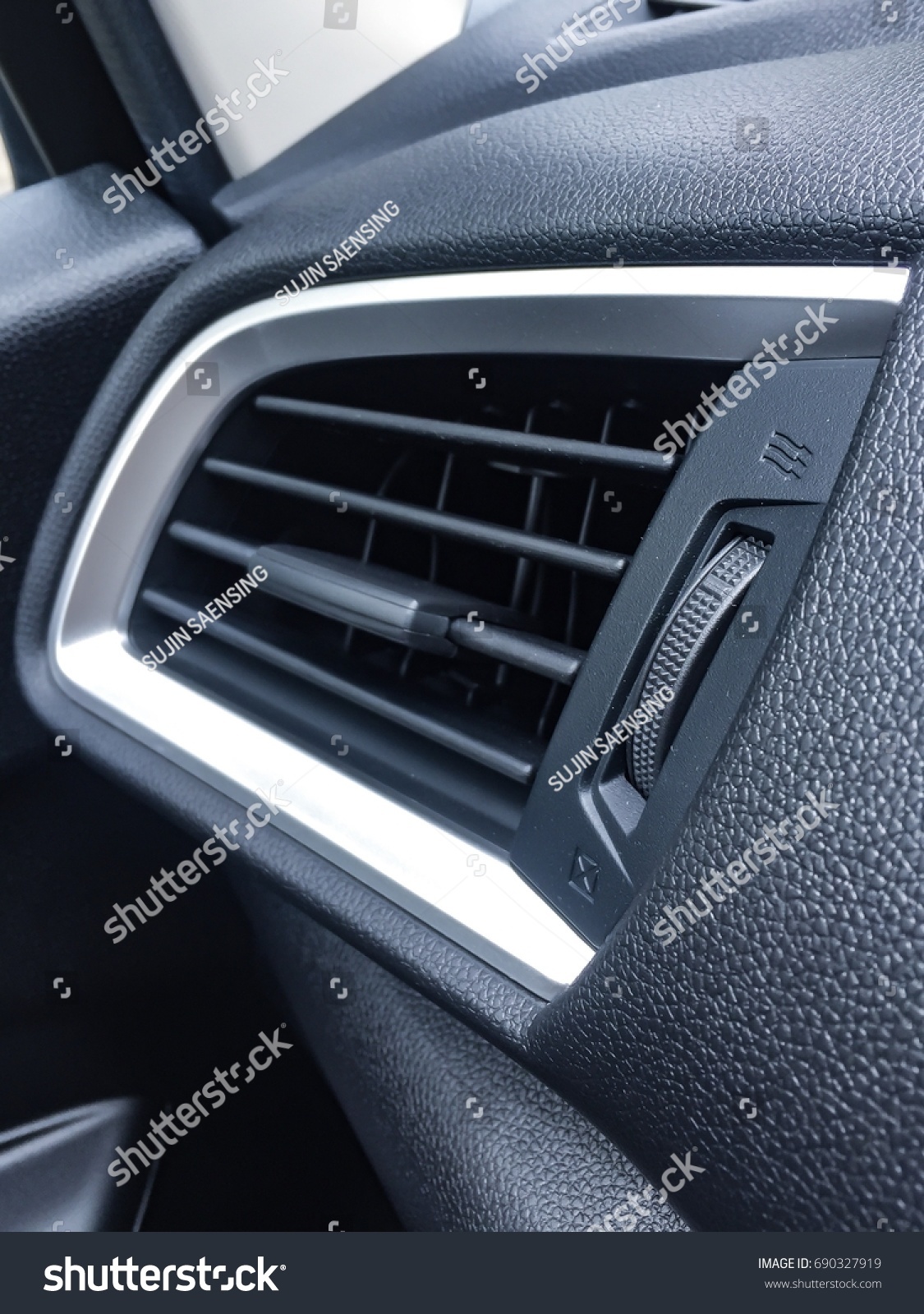 Air Conditioner Car Switch Onoff Compartment Stock Photo Edit Now 690327919