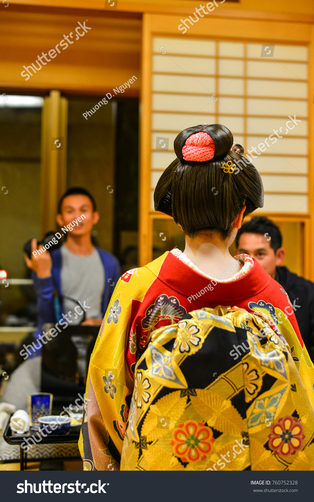 Akita Japan May 17 2017 Geisha Stock Photo (Edit Now) 760752328