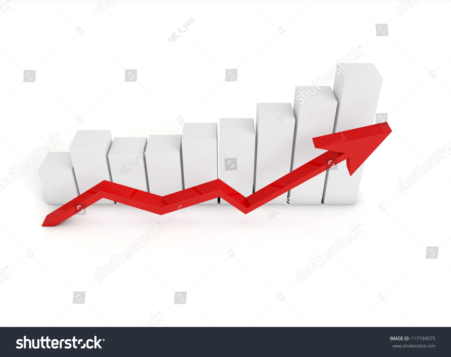 Aktien Kurs Gewinn Rendite Wachstum Stock Stock Photo Edit Now