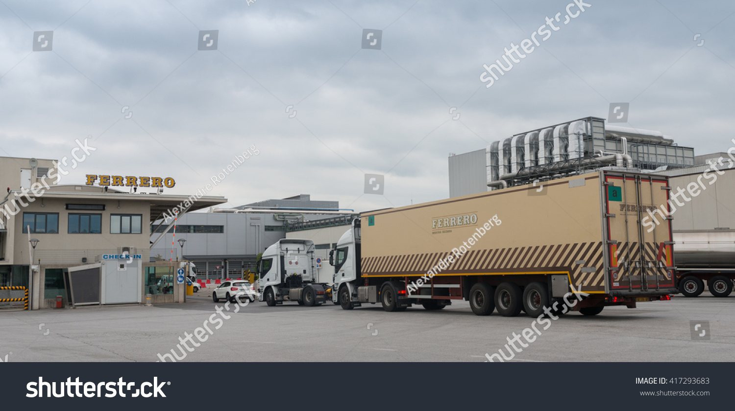 ferrero rocher factory italy