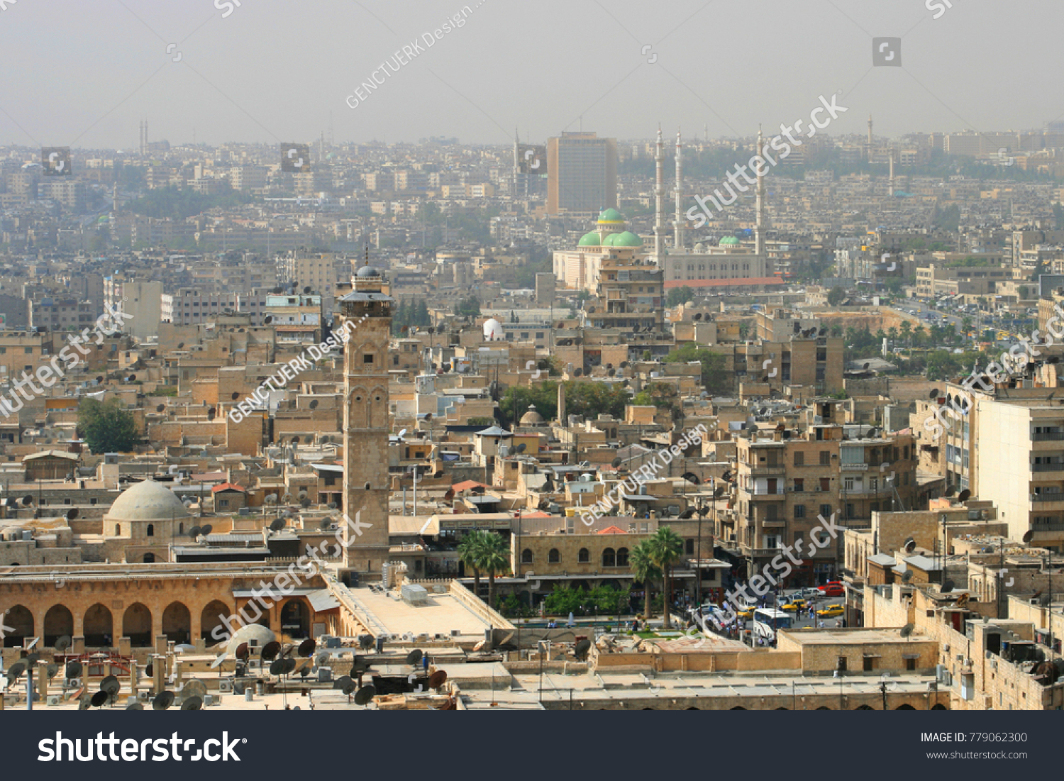 Aleppo Syrien Panorama Stock Photo Edit Now