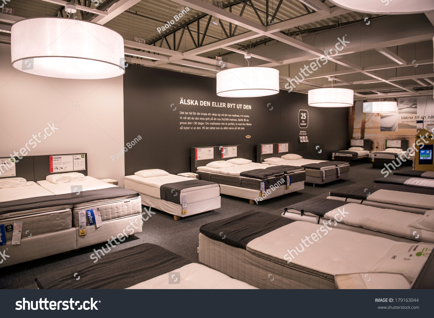 Almhult Swedenfebruary 19 2012 Ikea Beds Stock Photo Edit Now