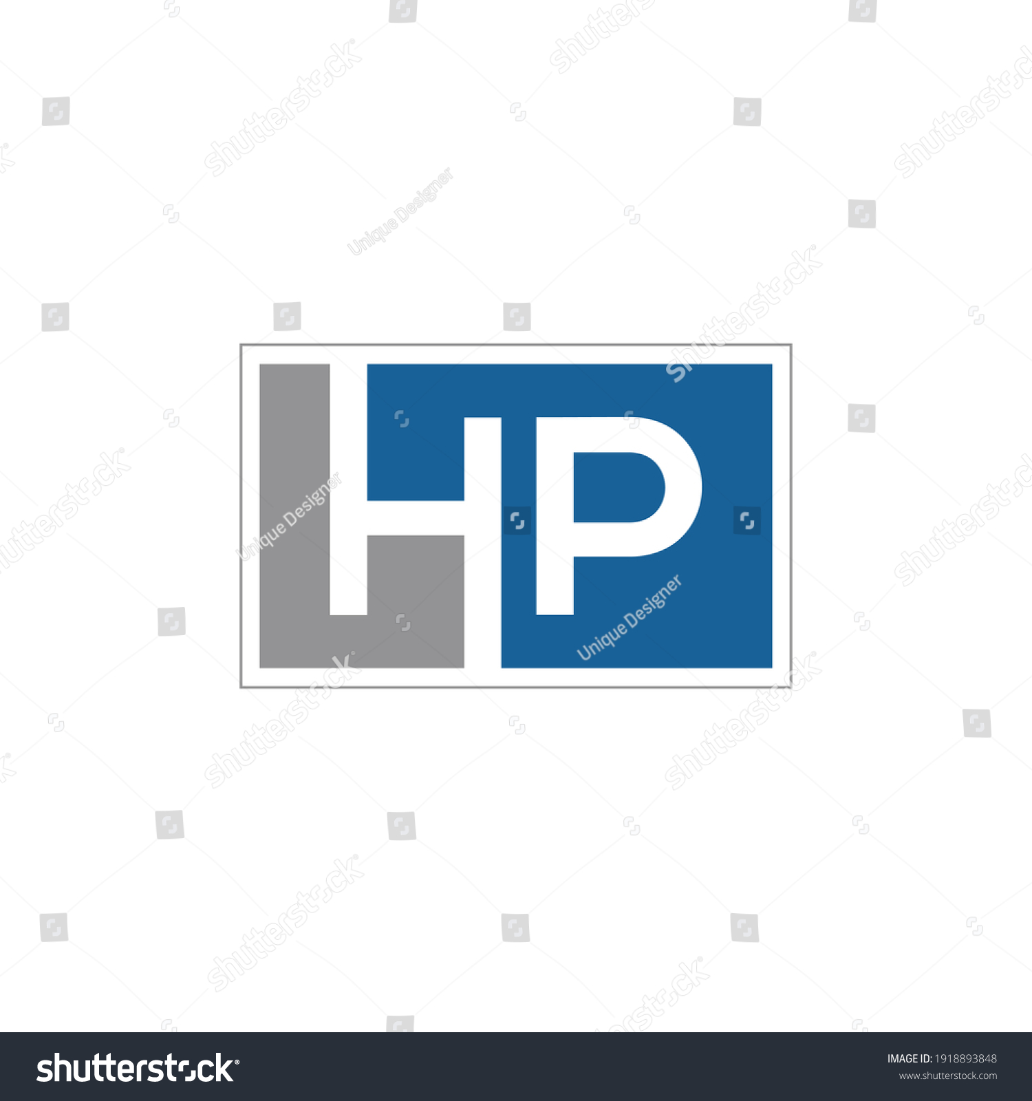 Alphabet Hp Words Design Your Business Stock Illustration 1918893848 ...