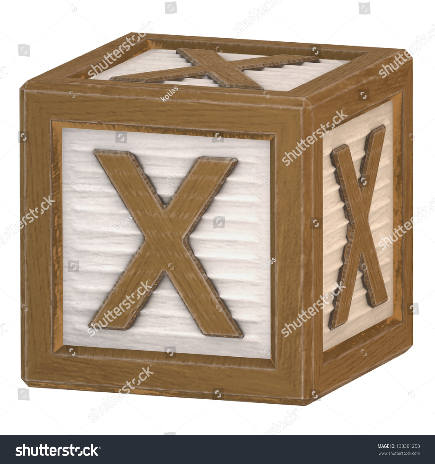 box with x