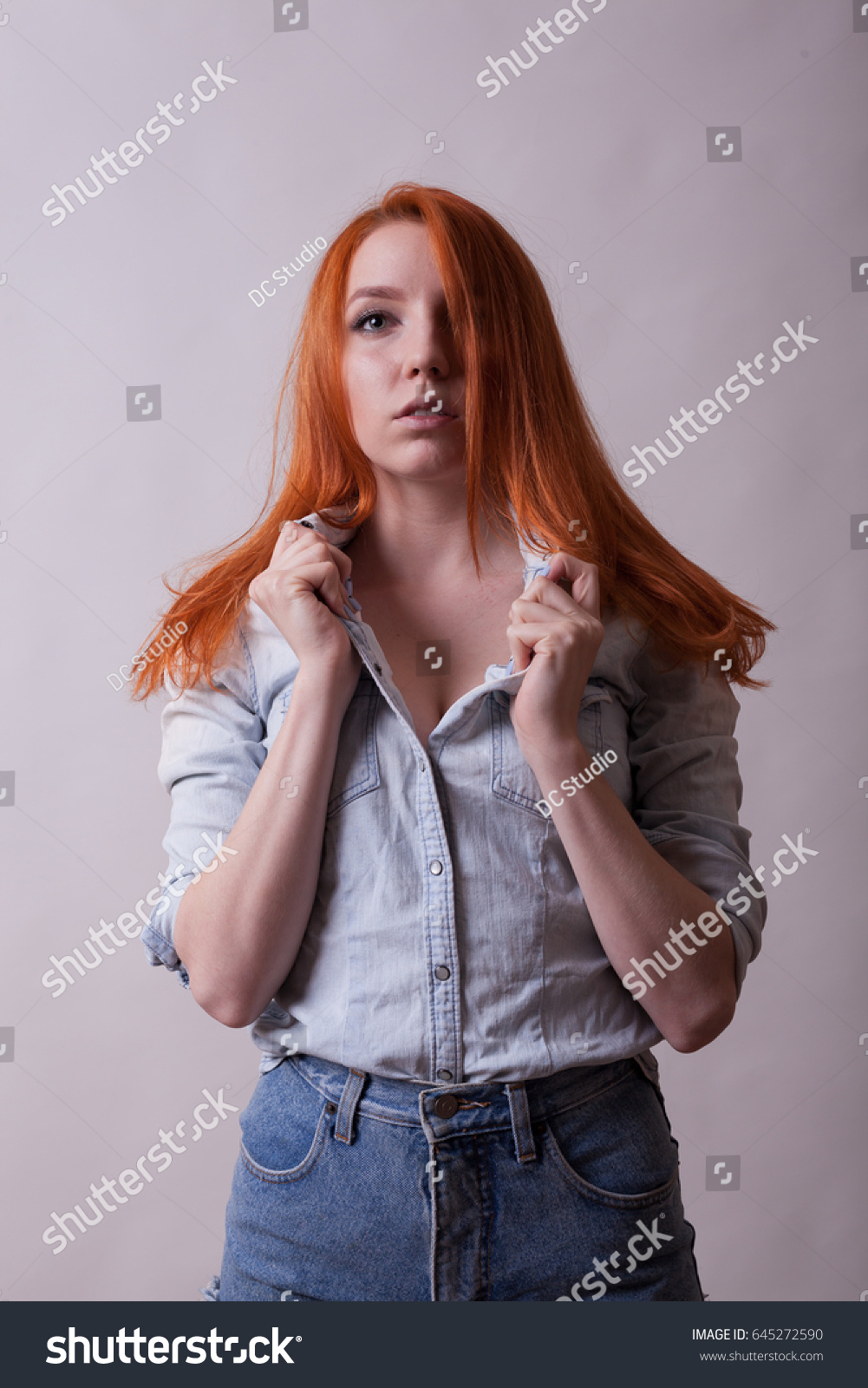 Busty Redhead Girl