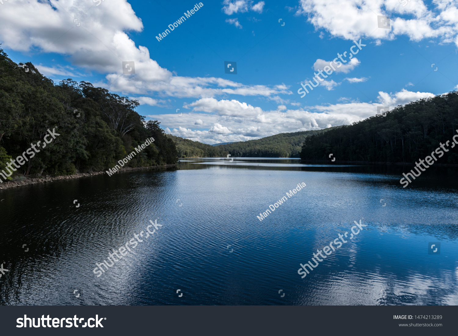 Amazing View Chichester Dam Crystal Clear Nature Parks Outdoor