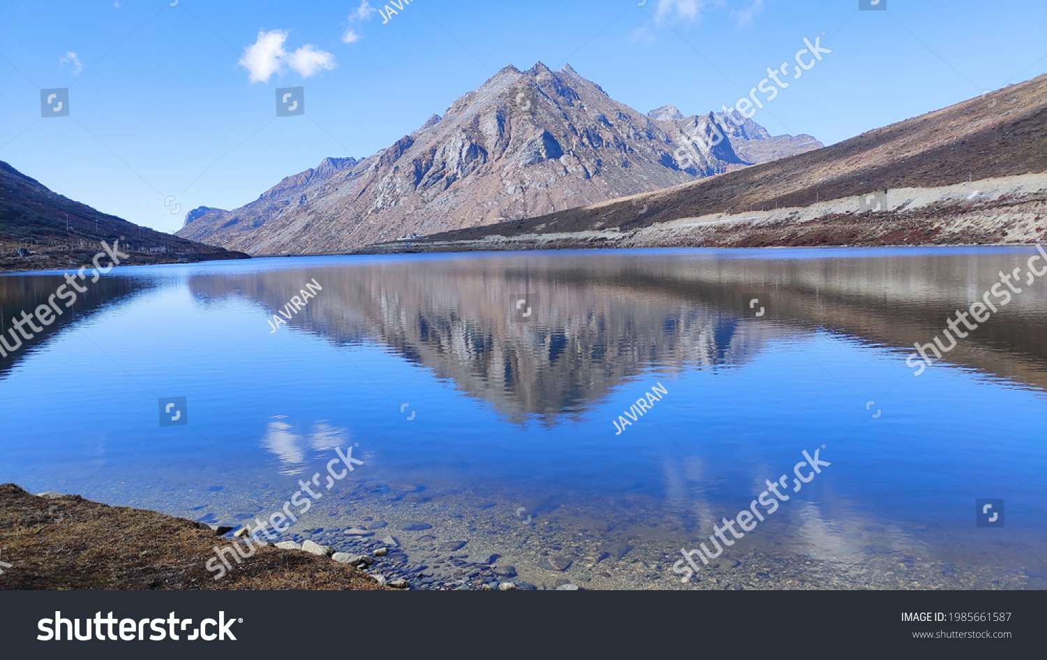 Amazing View Sela Lake Arunachal Pradesh Stock Photo 1985661587