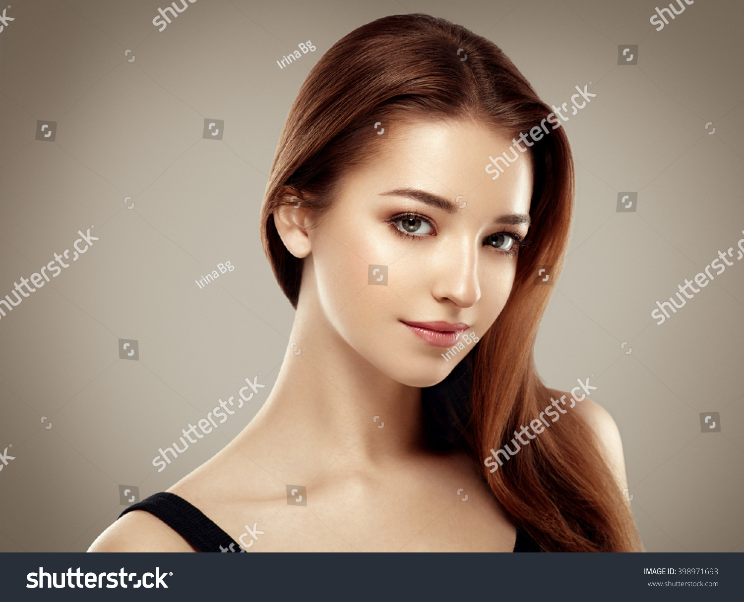 Amazing Woman Portrait Beautiful Girl Model Stock Photo ...