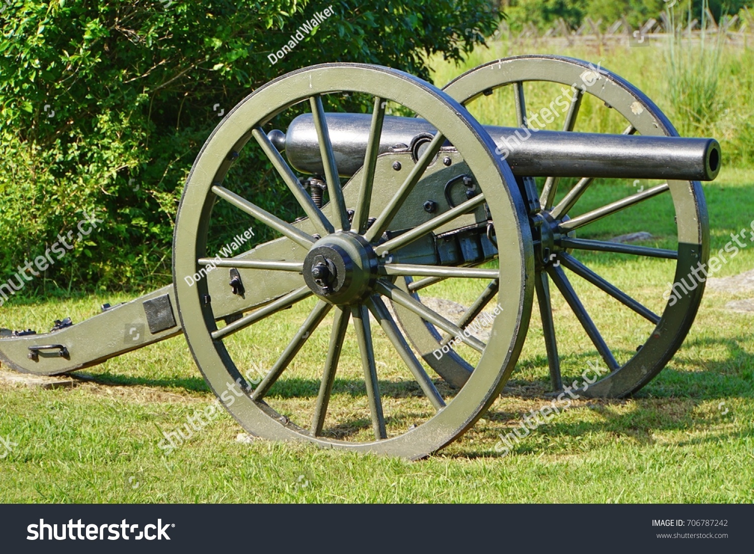 American Civil War Cannon Stock Photo 706787242 | Shutterstock