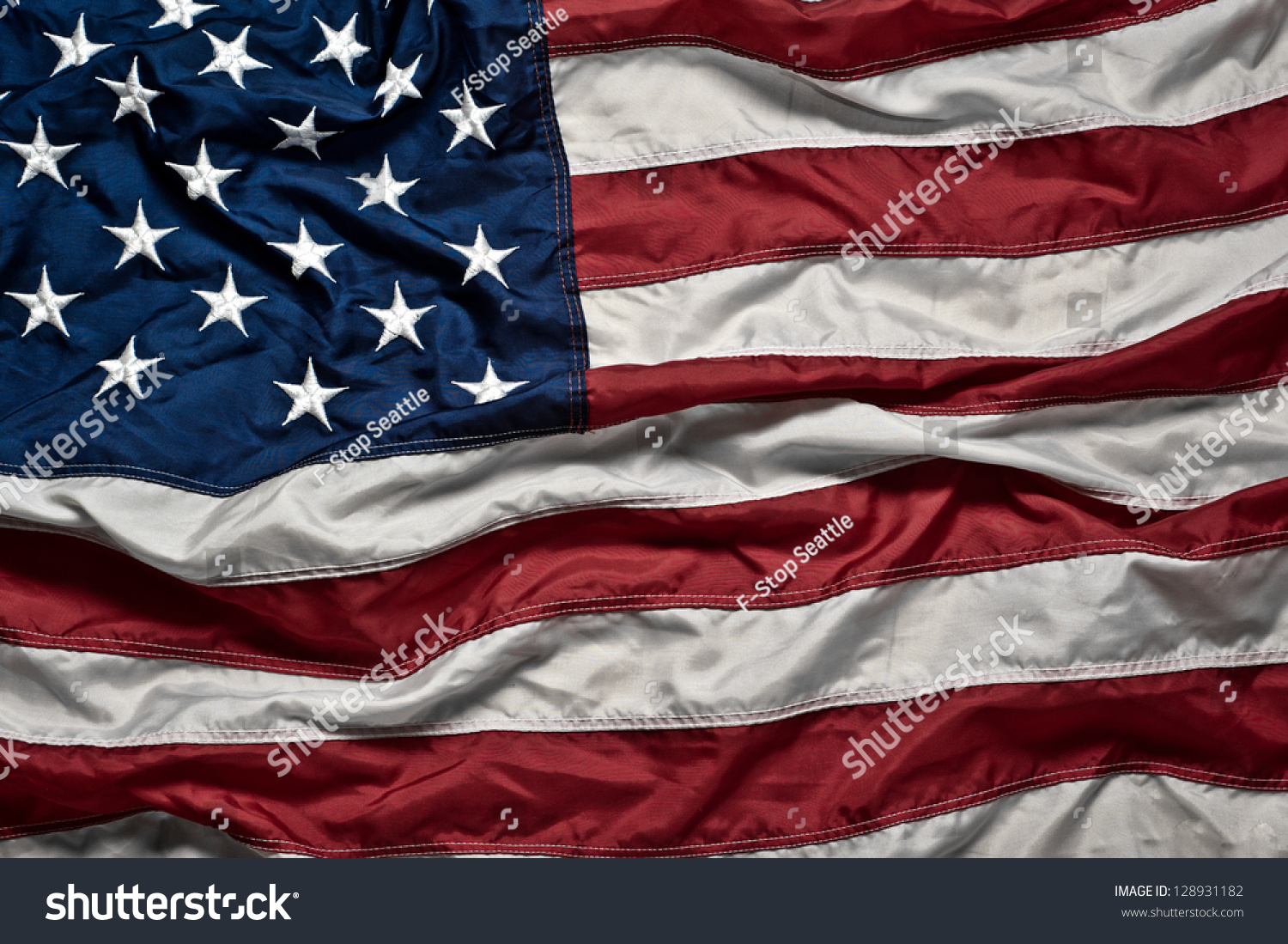 American Flag Stock Photo 128931182 : Shutterstock