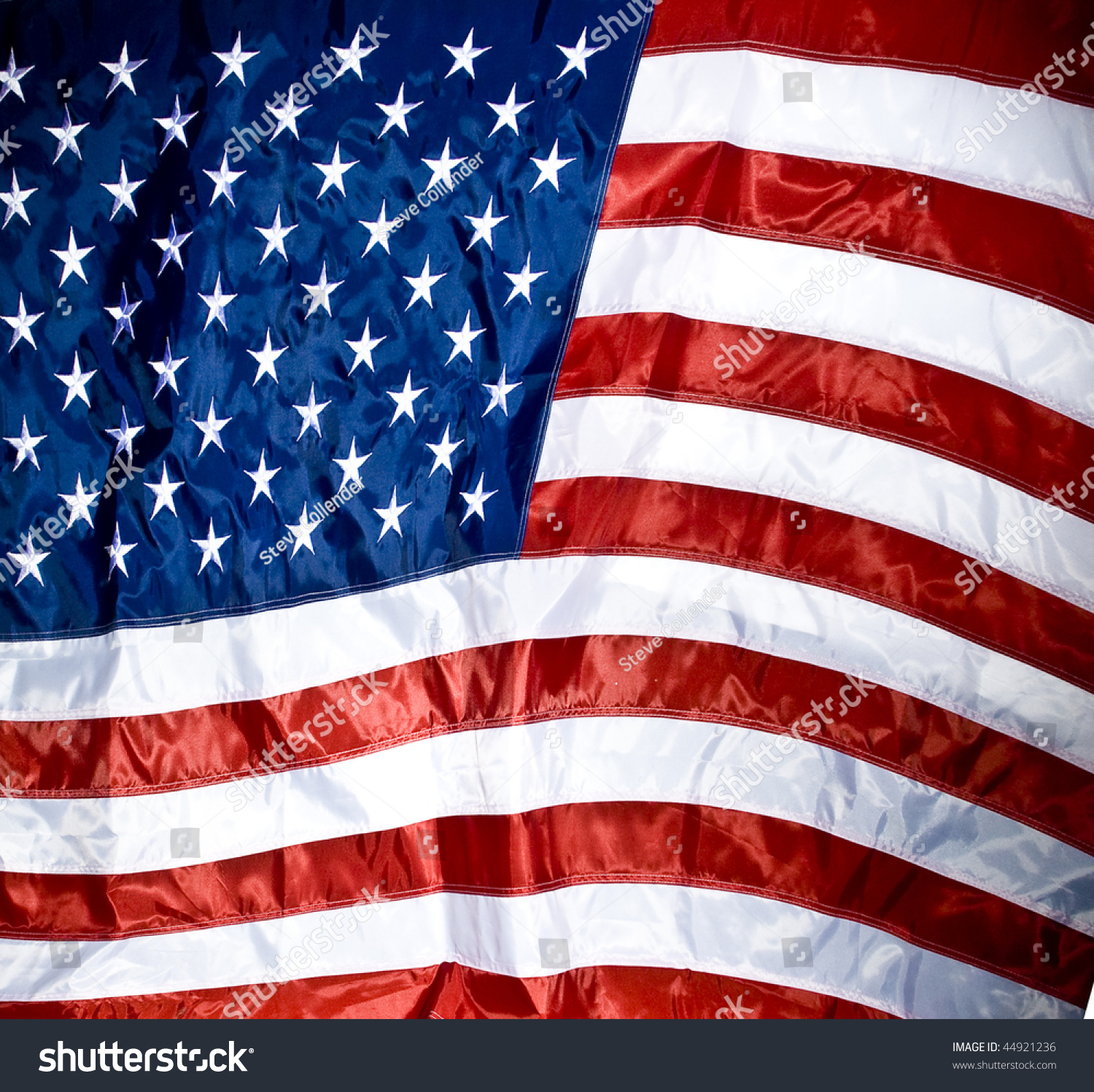 American Flag Background Stock Photo 44921236 : Shutterstock