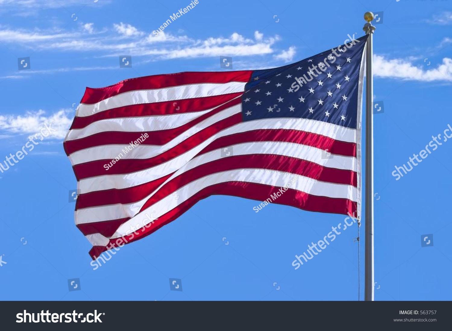 American Flag Let Freedom Ring Stock Photo 563757 - Shutterstock