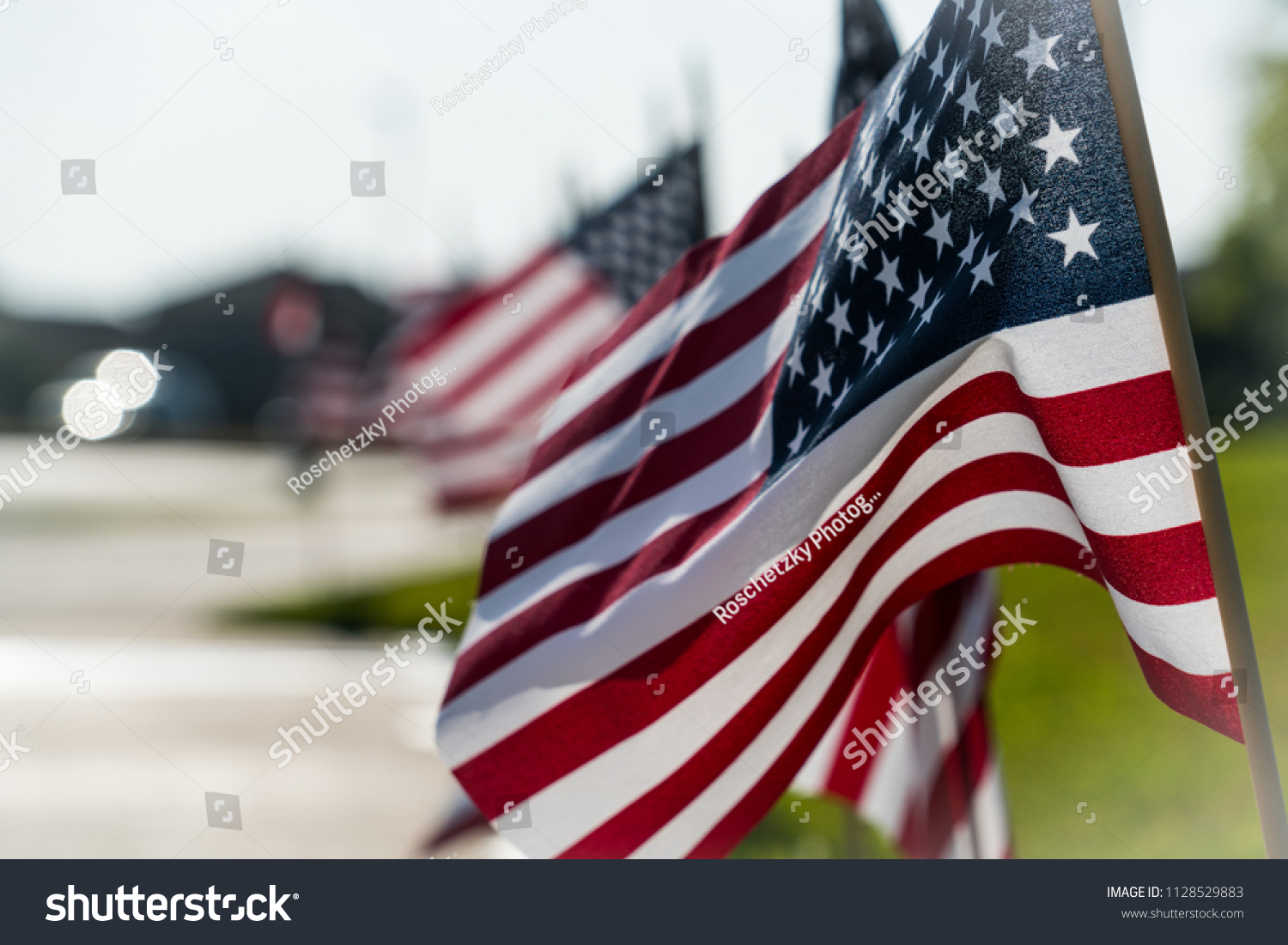 3,631 Row Of American Flags Images, Stock Photos & Vectors | Shutterstock