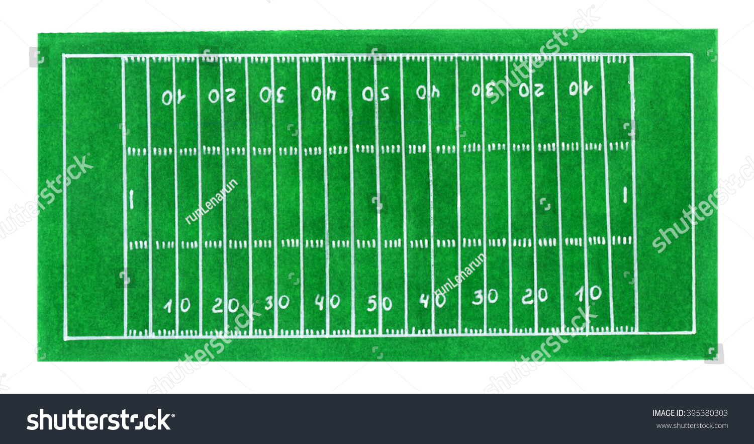 Drawing A Football Field ~ Drawing Tutorial Easy