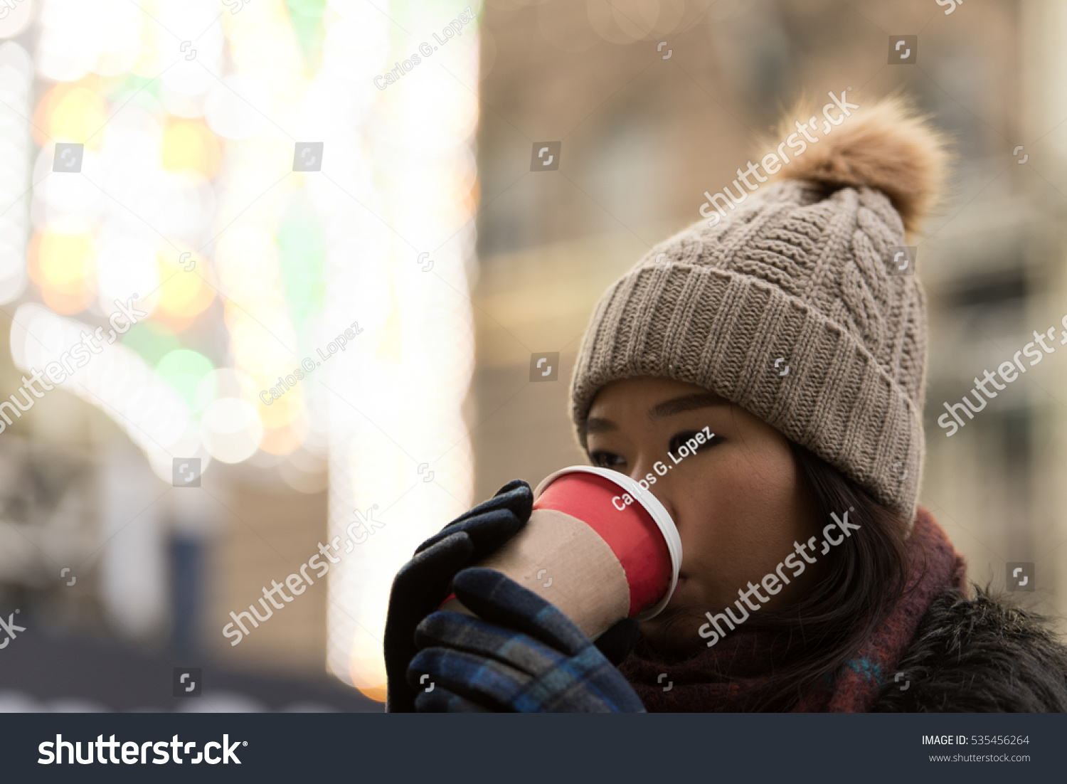 wooly hat scarf and gloves