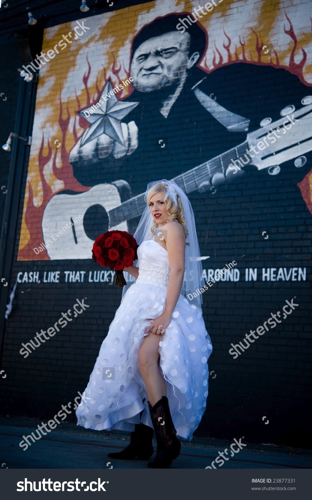 Image Beautiful Bride Lifting Her Dress Stock Photo Edit Now