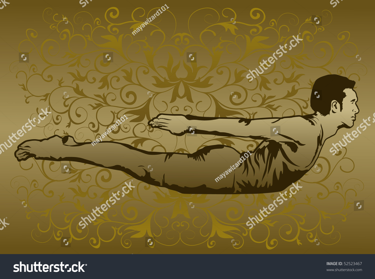 image-man-lying-prostrate-on-ground-stock-illustration-52523467