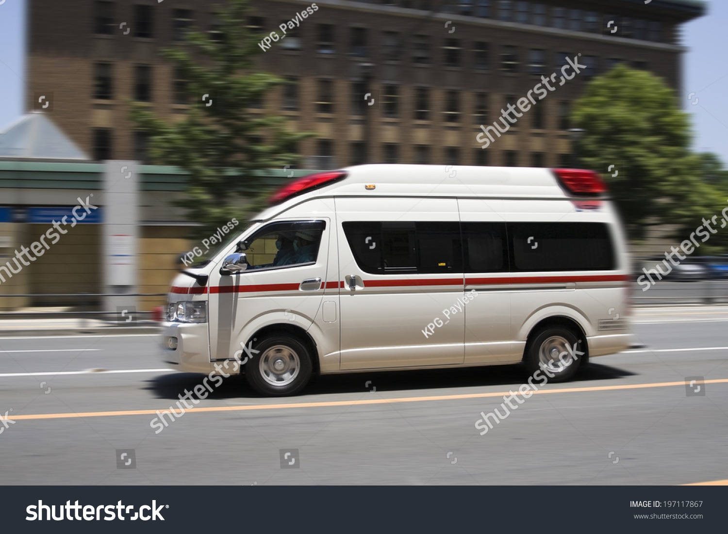 An Image Of Ambulance Running Stock Photo 197117867 : Shutterstock