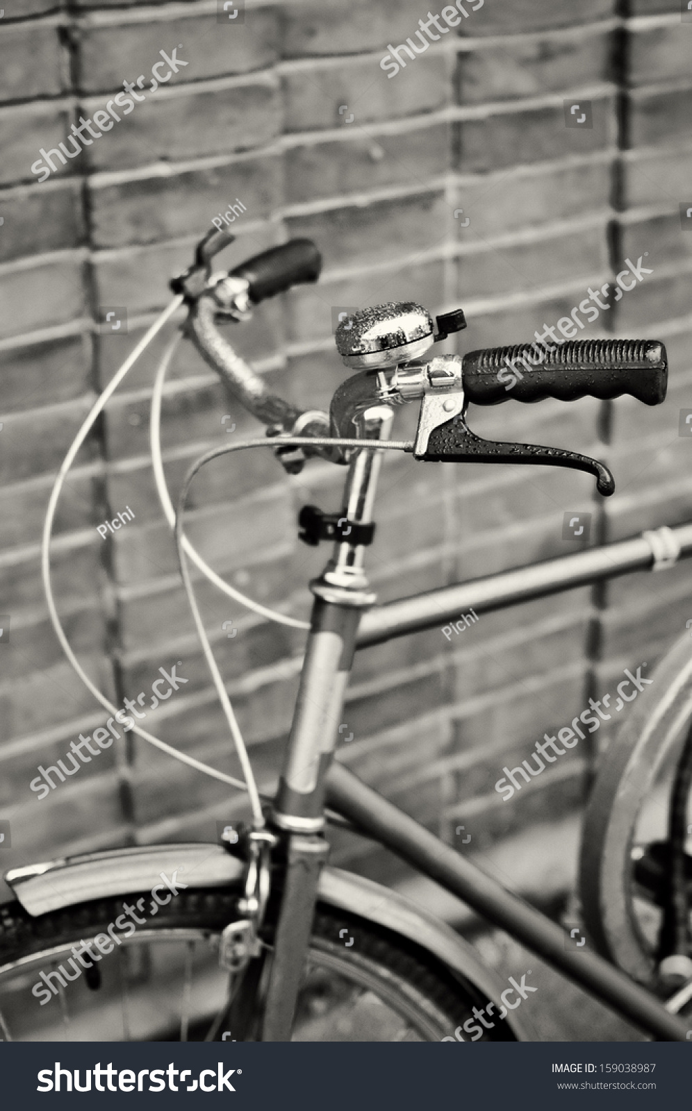 old fashioned bike handlebars