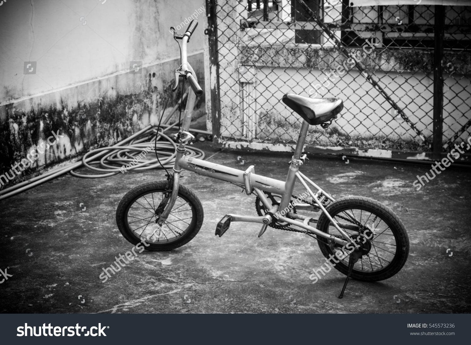 old folding bike