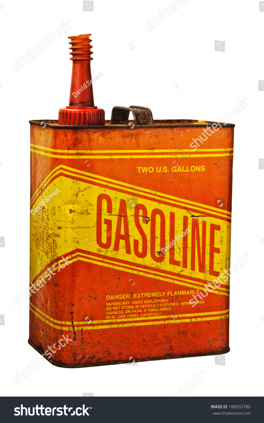 Download Old Red Yellow Gas Can Grungy Stock Photo Edit Now 180053780 Yellowimages Mockups