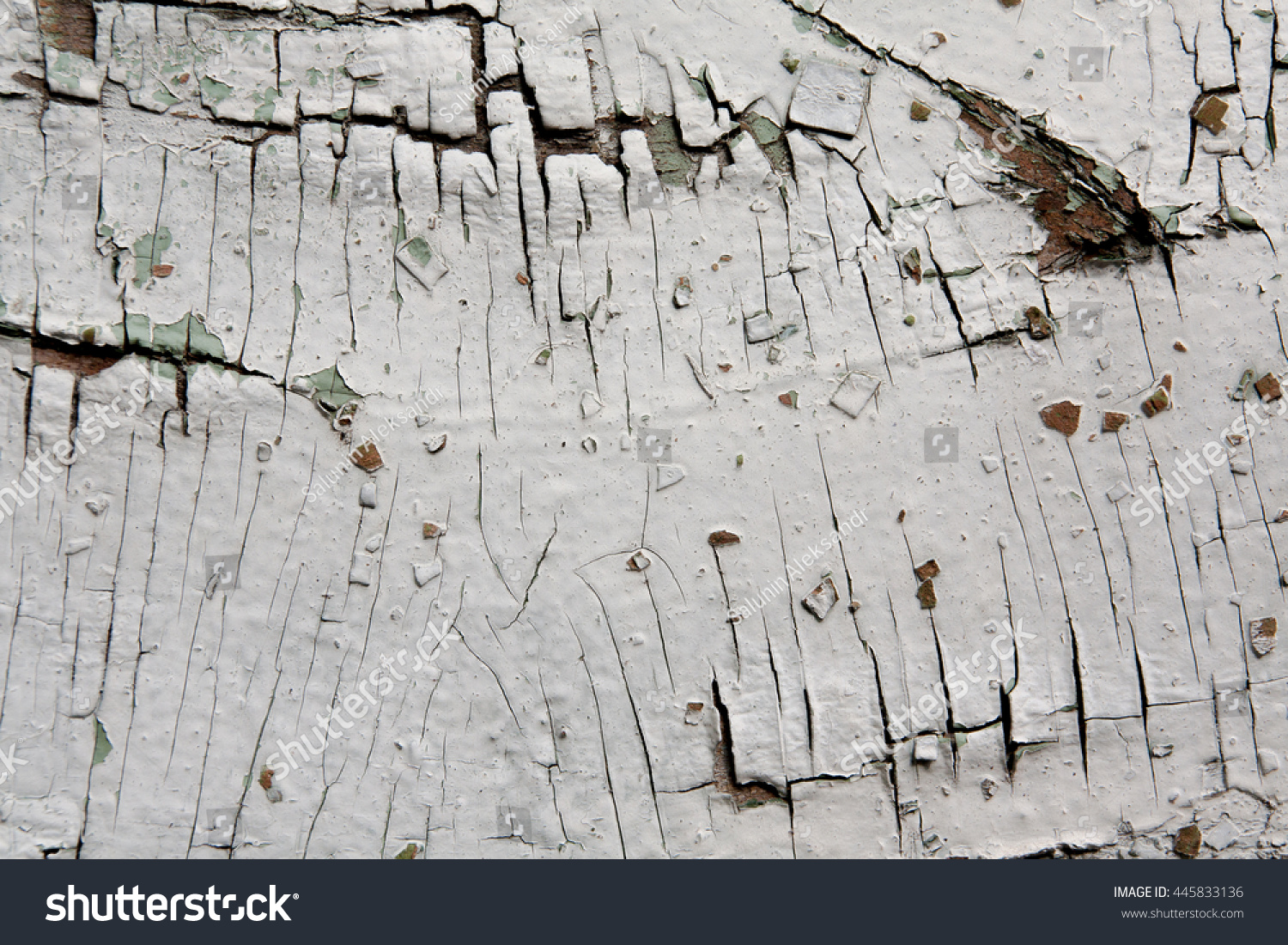 Old Wall Board Old Boards Paint Stock Photo Royalty Free 445833136