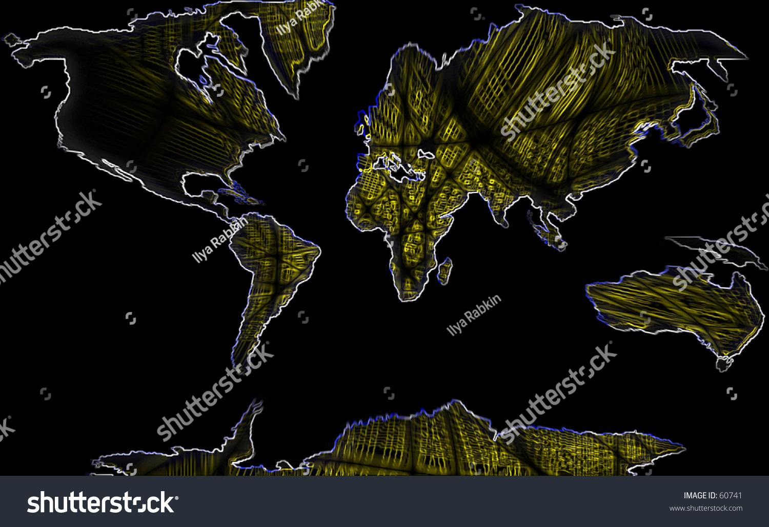 Unfolded Globe Map World Stock Photo 60741  Shutterstock