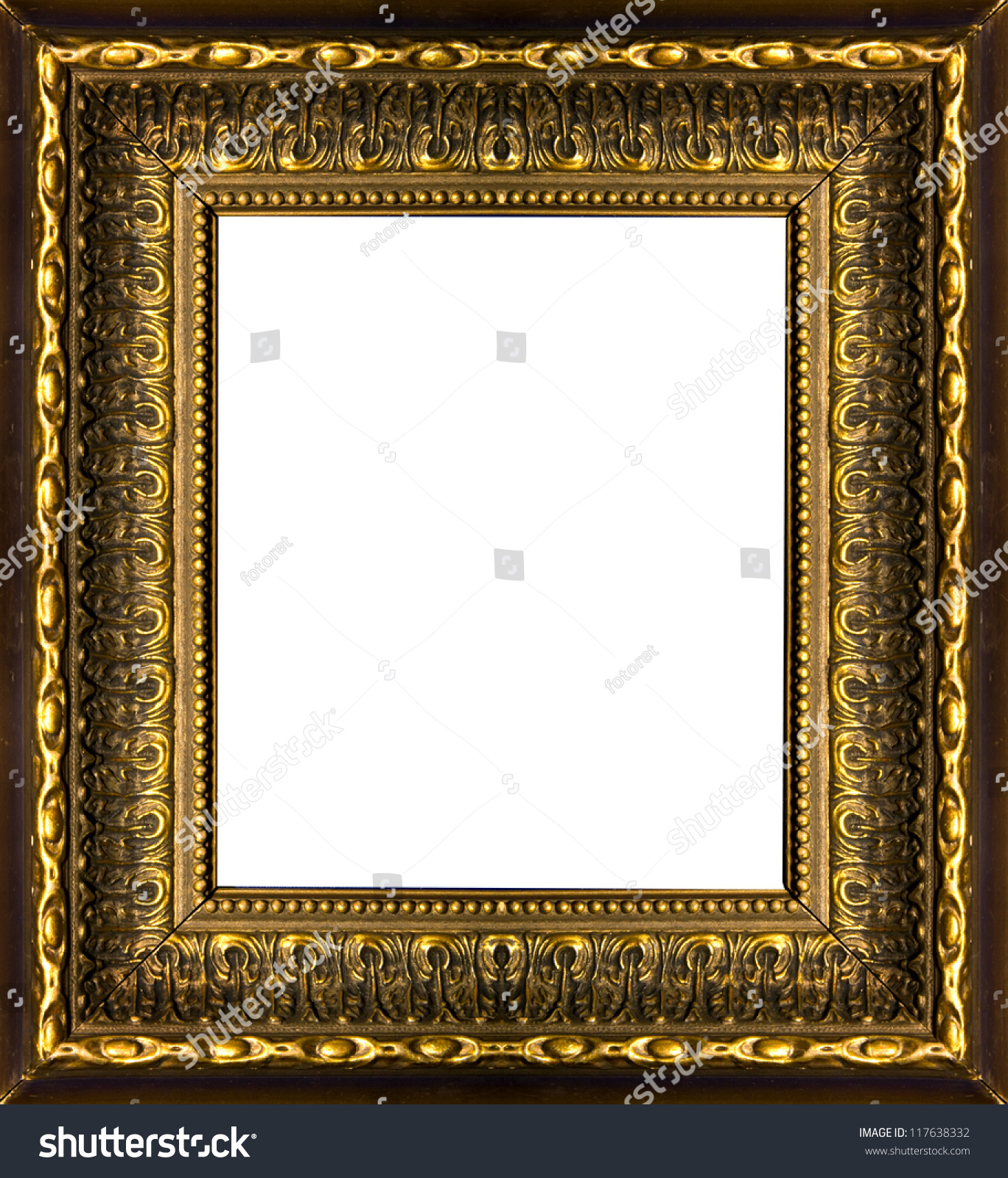 Ancient Frame For A Picture Stock Photo 117638332 : Shutterstock