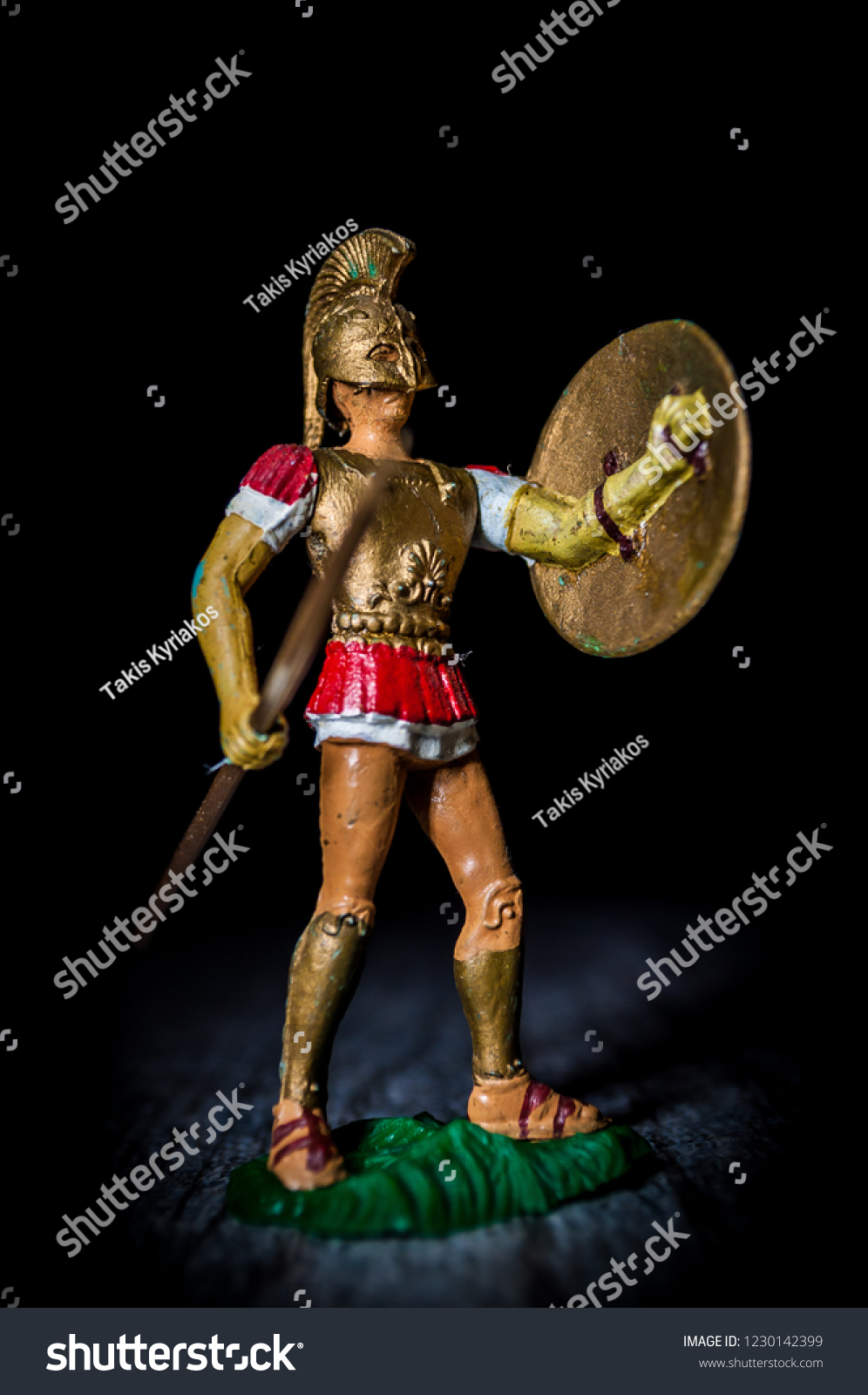 ancient greek toy soldiers