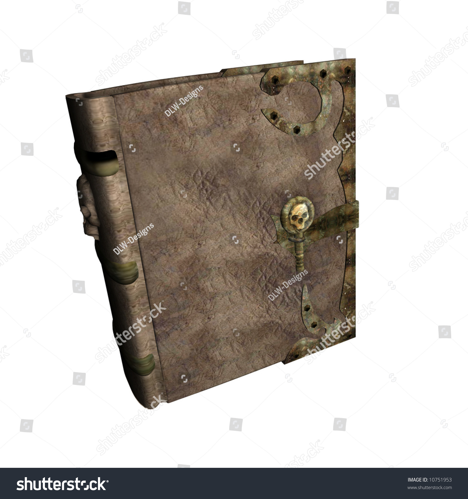 Ancient Spell Book Stock Photo 10751953 : Shutterstock