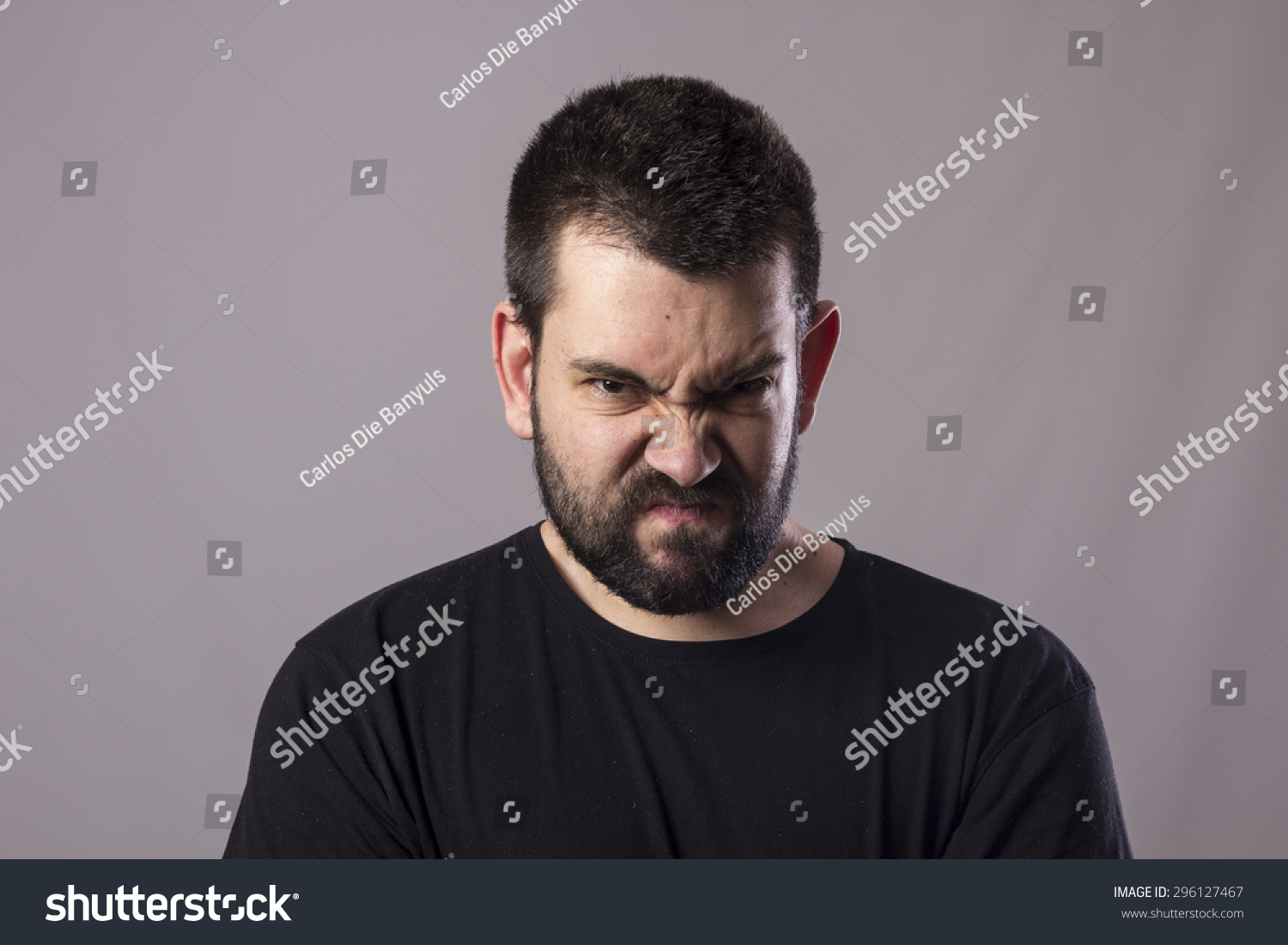 Angry Guy Stock Photo 296127467 : Shutterstock
