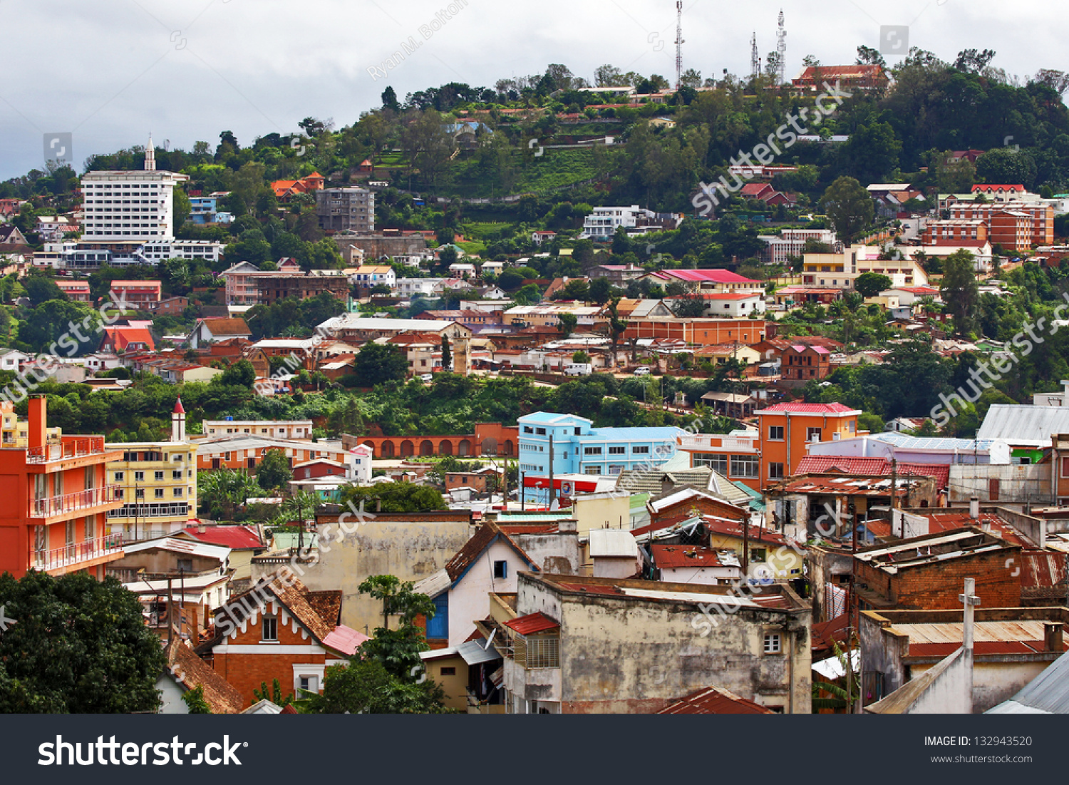 Antananarivo Capital City Madagascar On February Stock Photo 132943520 ...