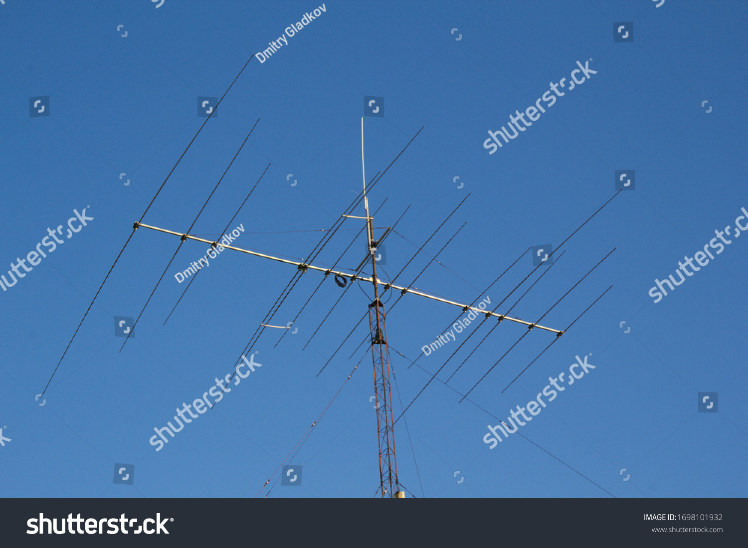 Antenna Diy Ham Radio Electronics Stock Photo Edit Now 1698101932