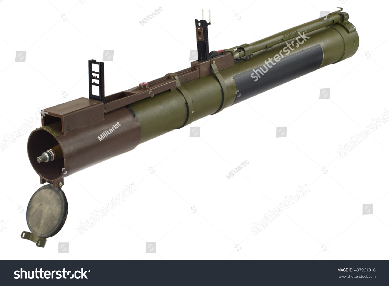 Antitank Rocket Propelled Grenade Launcher Bazooka Stock Photo ...